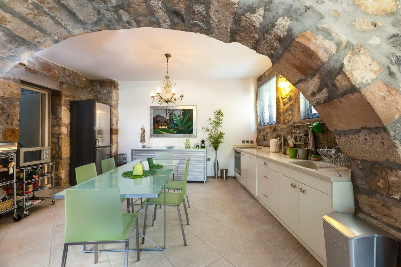 Muazzo Creta Stone House, Nature Escape With Pool, By Thinkvilla Pigi  Exterior photo