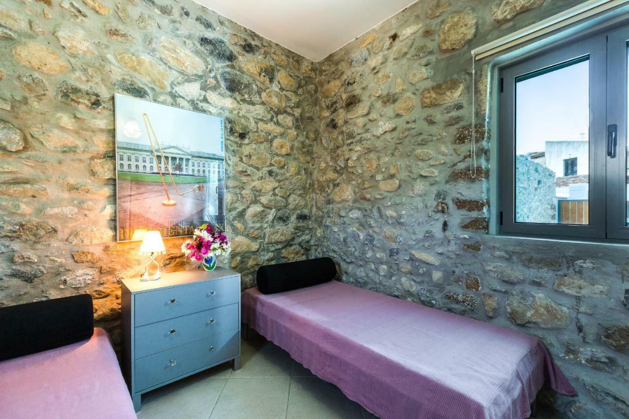 Muazzo Creta Stone House, Nature Escape With Pool, By Thinkvilla Pigi  Exterior photo