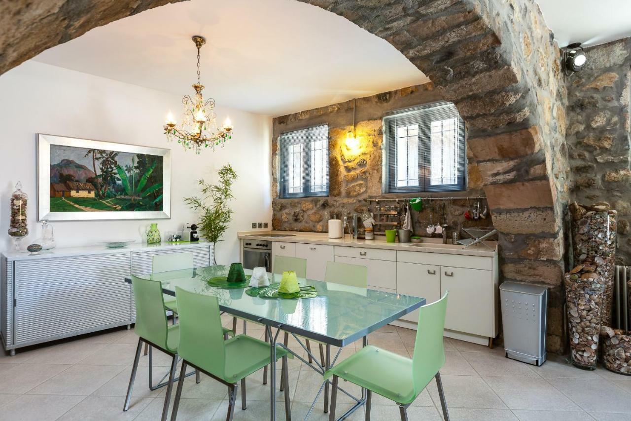 Muazzo Creta Stone House, Nature Escape With Pool, By Thinkvilla Pigi  Exterior photo
